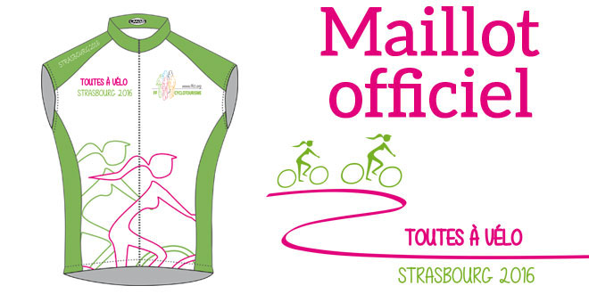 Le Maillot “Toutes à vélo” est disponible !